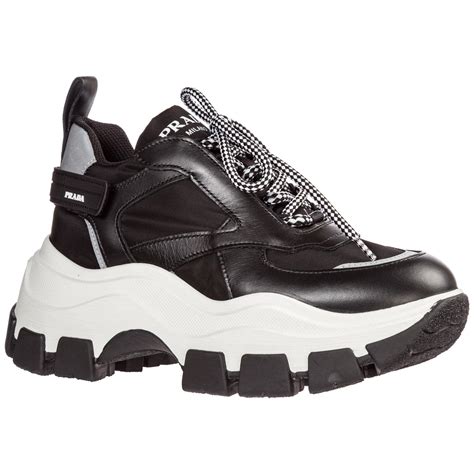 Prada sneakers for women black